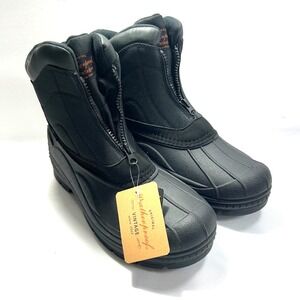 Weatherproof Vintage Jessie Duck Thermolite Men's Boots Black US 10‎ - No Box